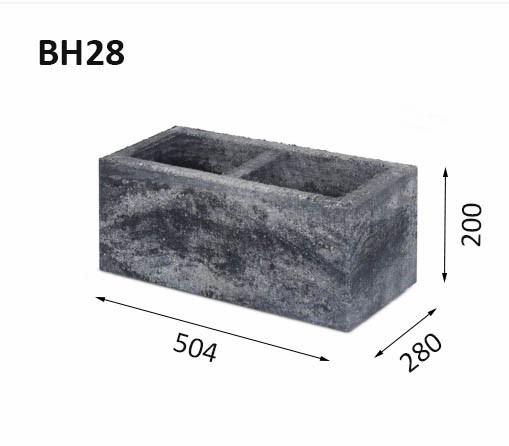 Заборные блоки BH28