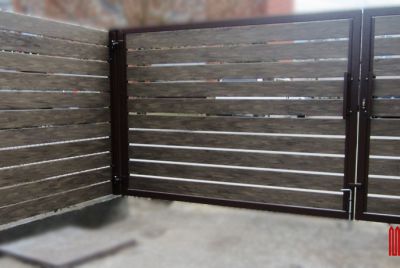 Пластиковый забор WOOD